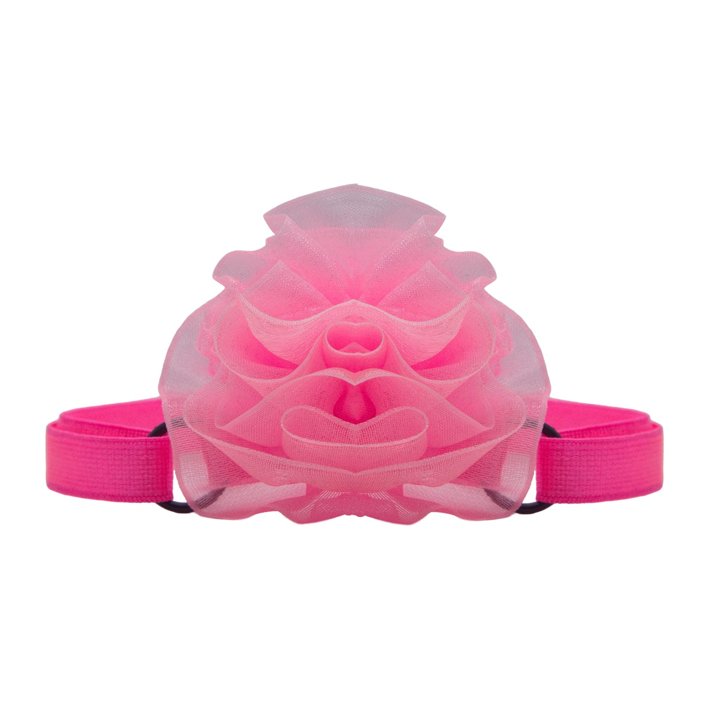 Dog Flower Bow - Pink