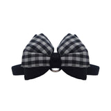 Dog Bow Tie - Black & White
