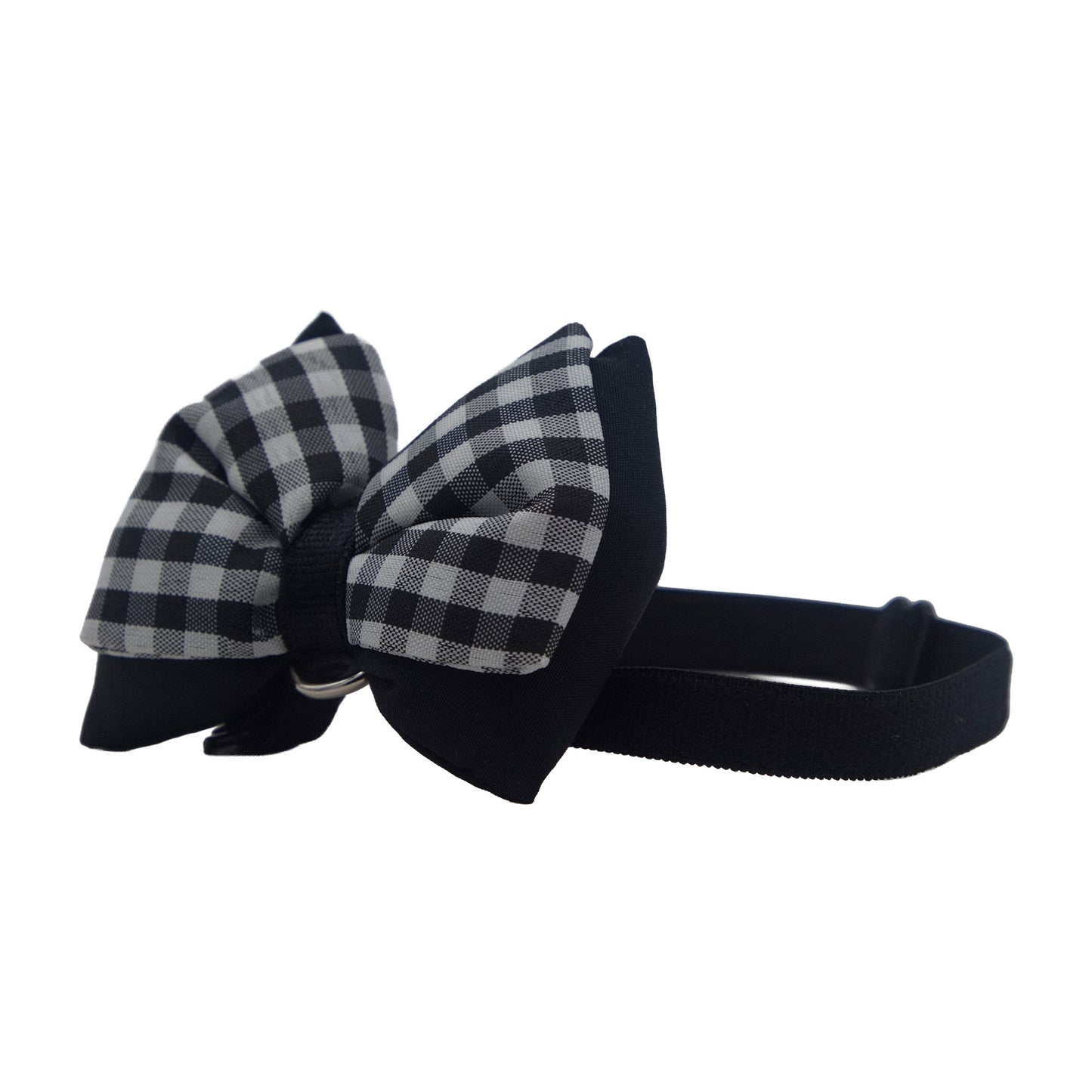 Dog Bow Tie - Black & White