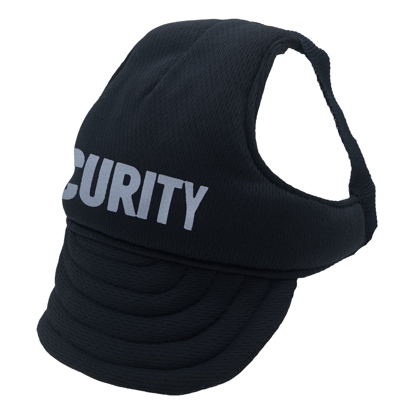 Black Security Dog Hat
