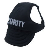 Black Security Dog Hat