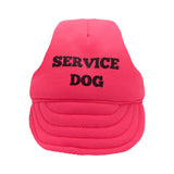 Fuchsia Service Dog Dog Hat
