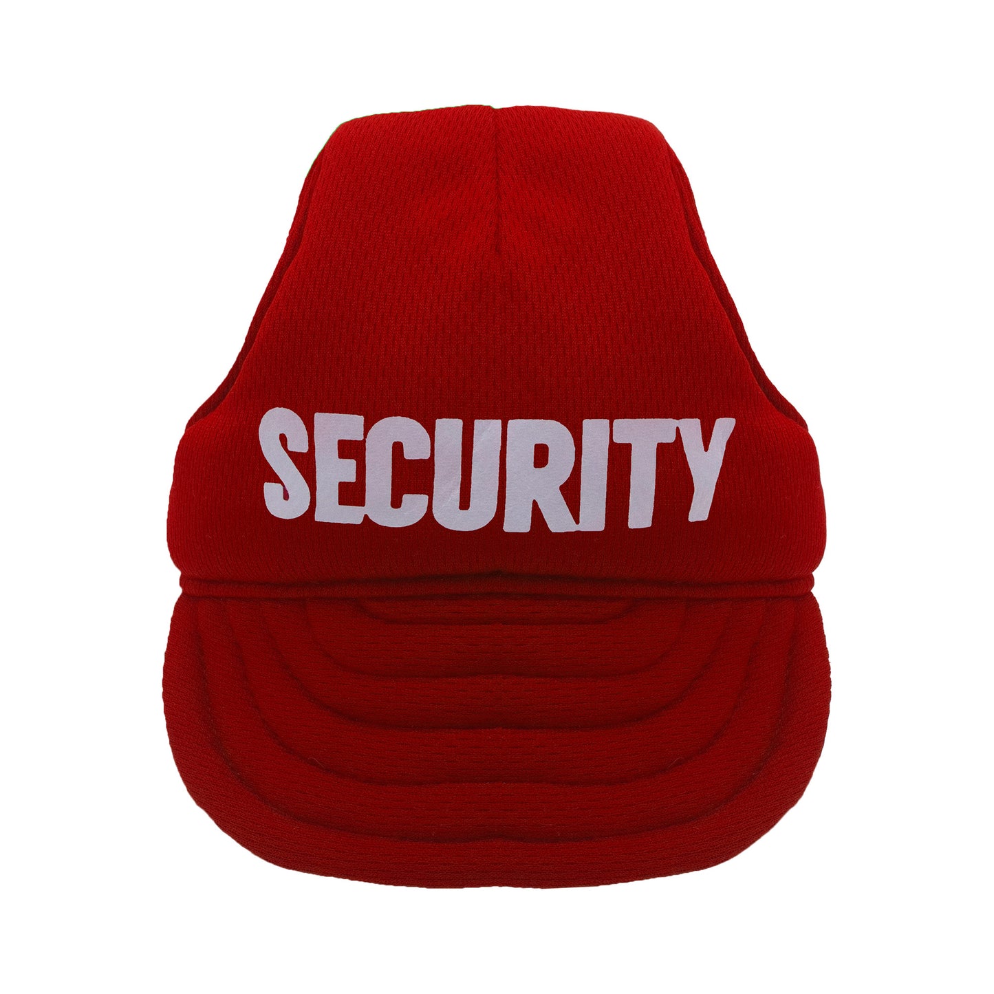Red Security Dog Hat