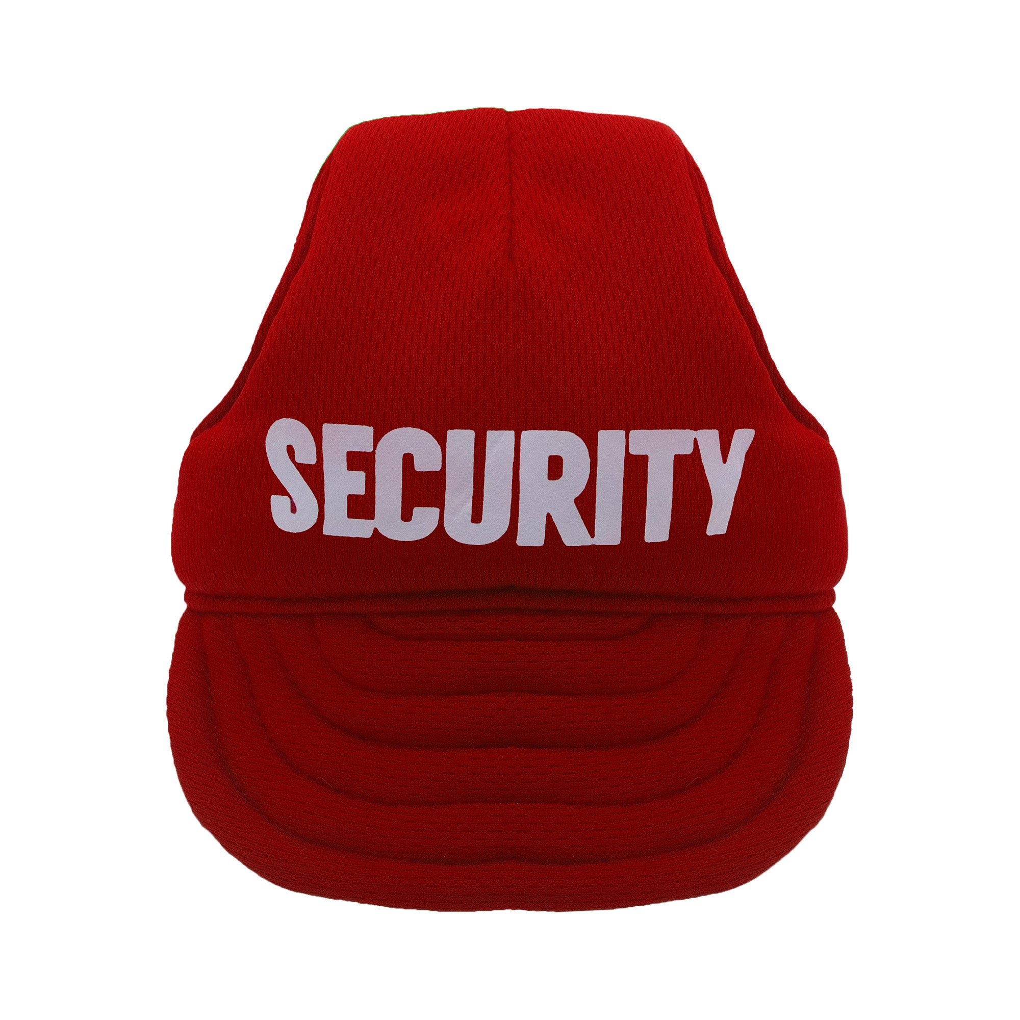 Red Security Dog Hat