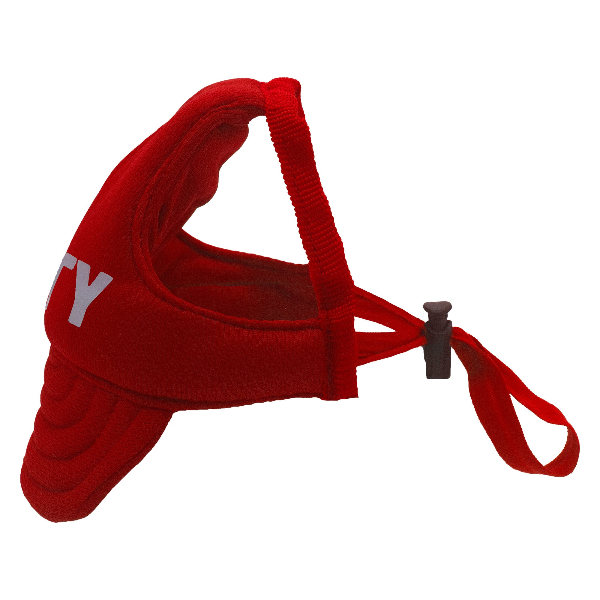 Red Security Dog Hat