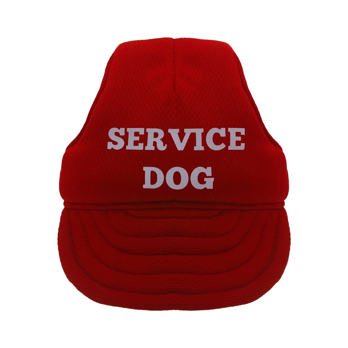 Red Service Dog Hat
