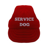 Red Service Dog Hat
