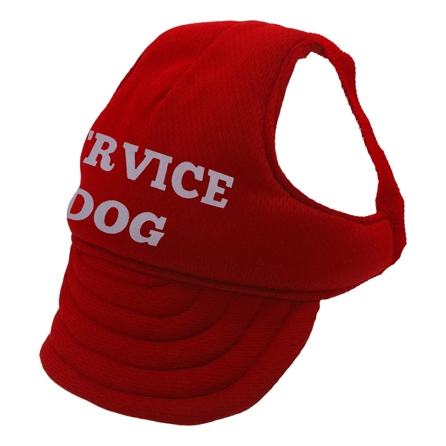 Red Service Dog Hat