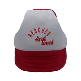 Rescued and Loved Dog Hat