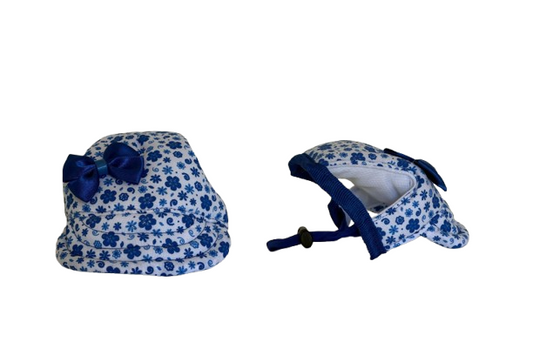 Navy Bloom Hat