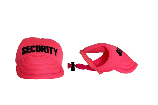 neon-pink-security-hat-dog