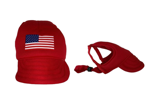 red-american-flag-hat-dog